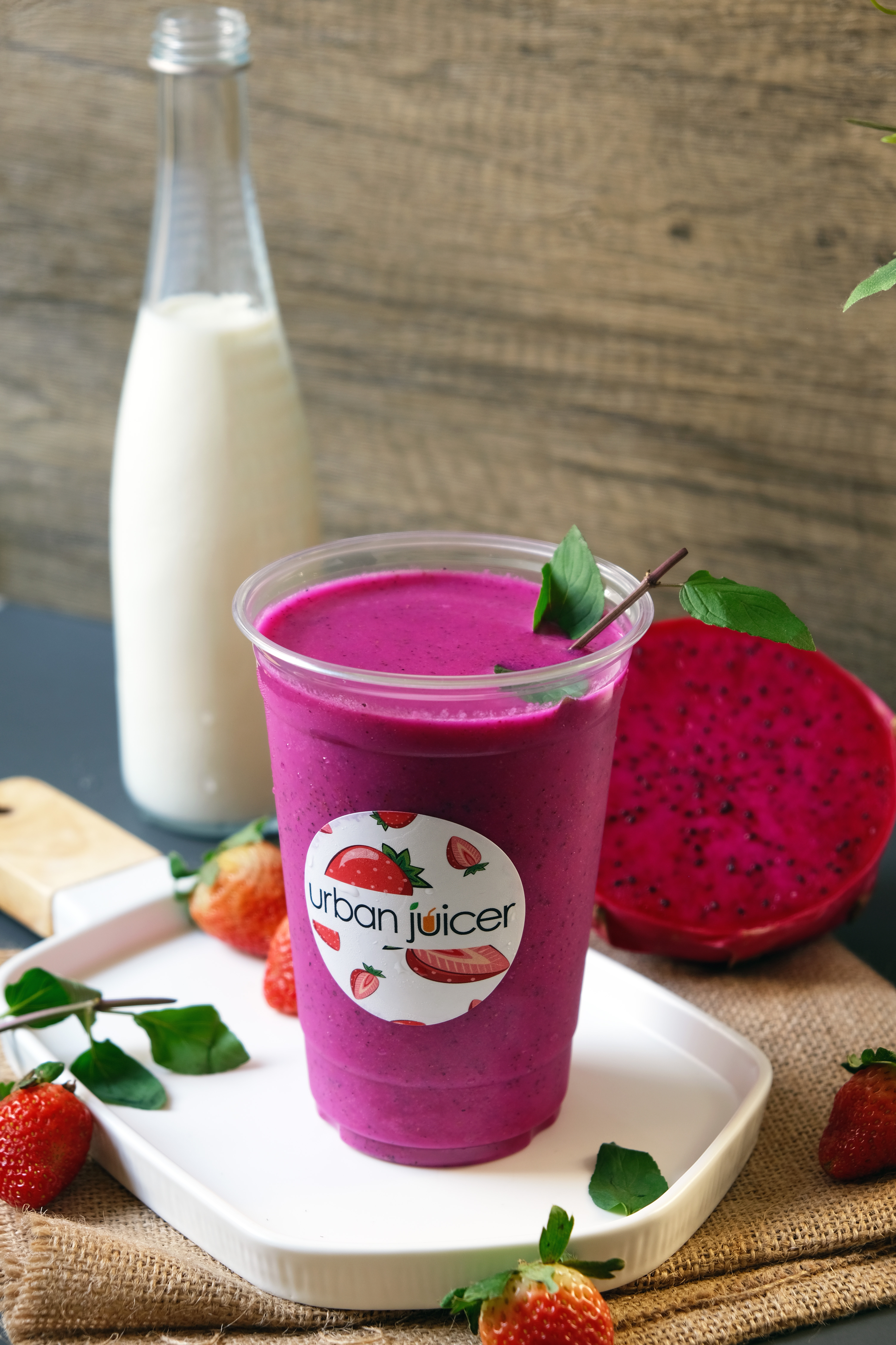 Dragonfruit Strawberry Yogurt V2