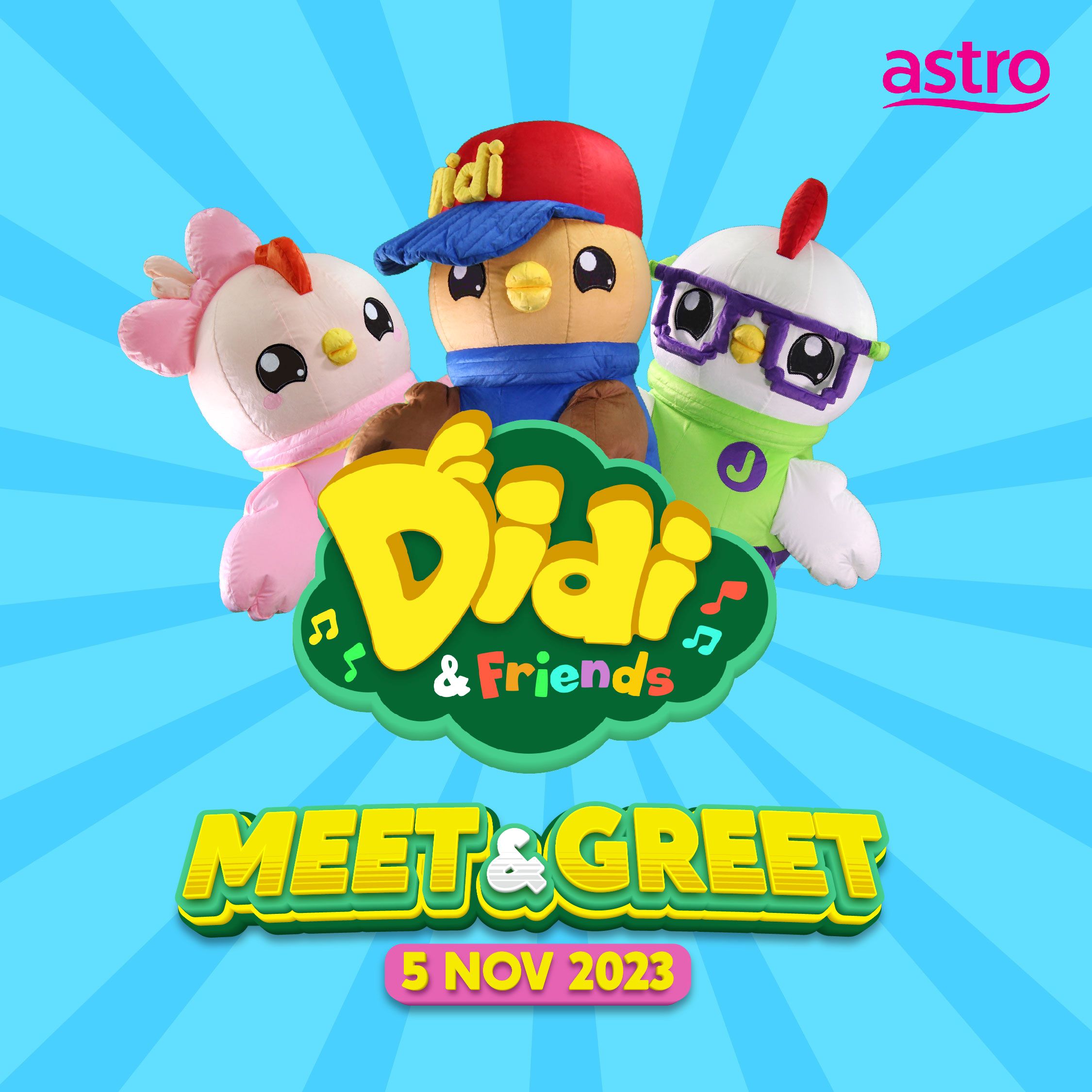 You have a date with Didi & Friends MyTOWNKL